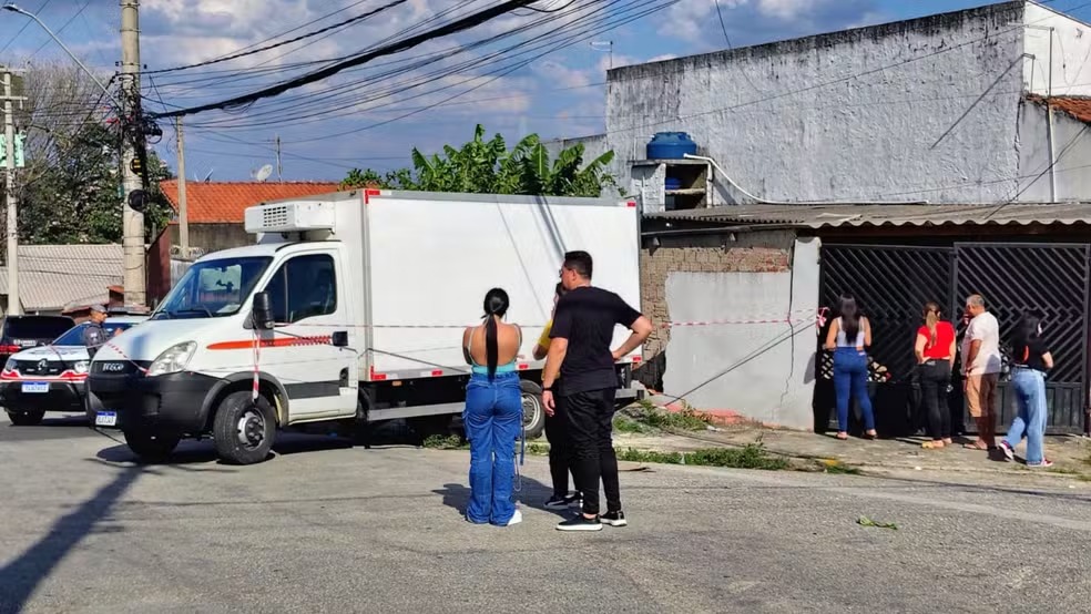 CaminhÂo atinge mulher sorocaba pamela ramos