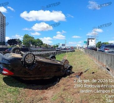 Capotamento anhanguera campinas