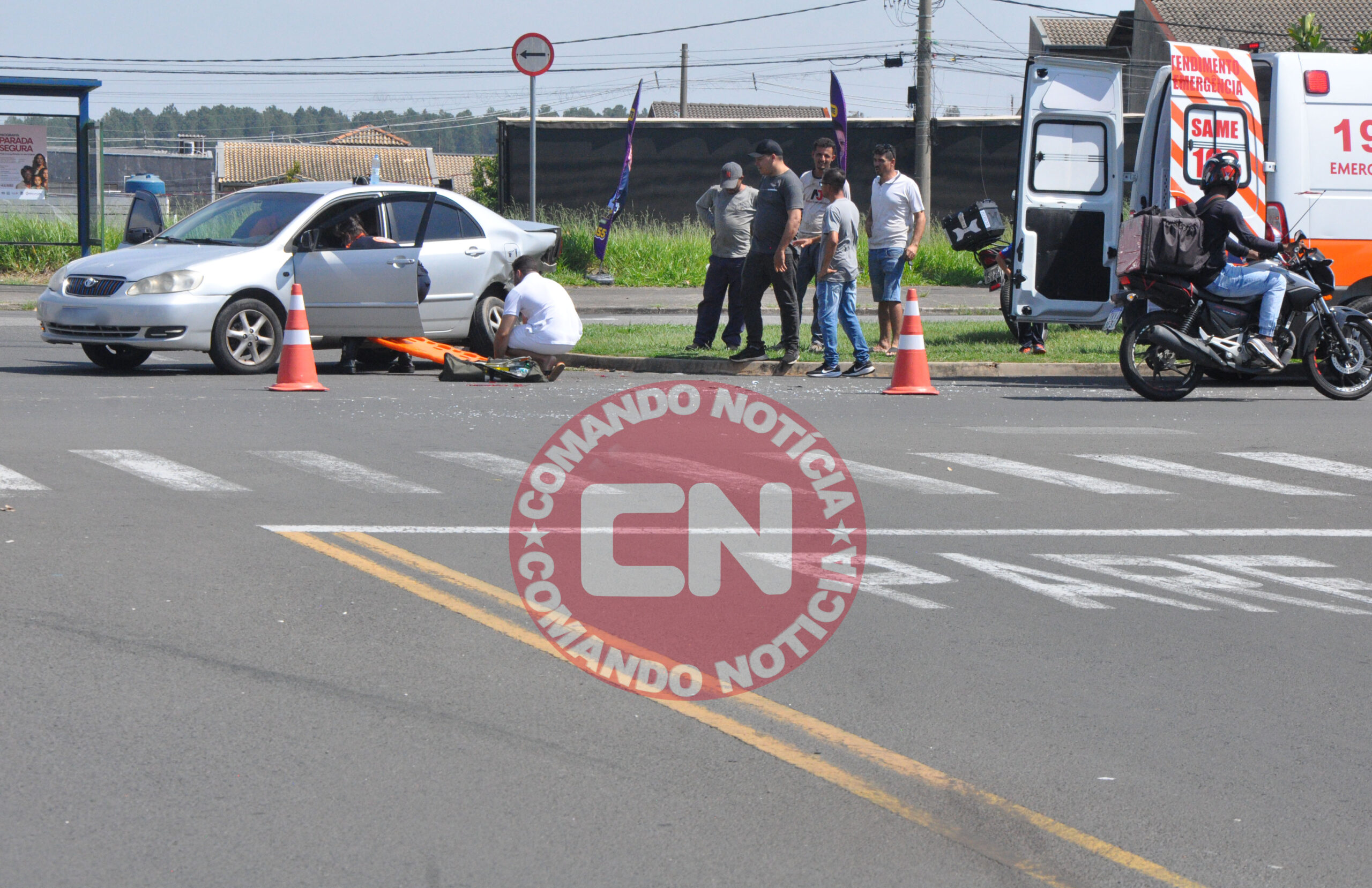 ColisÃo carros higienopolis