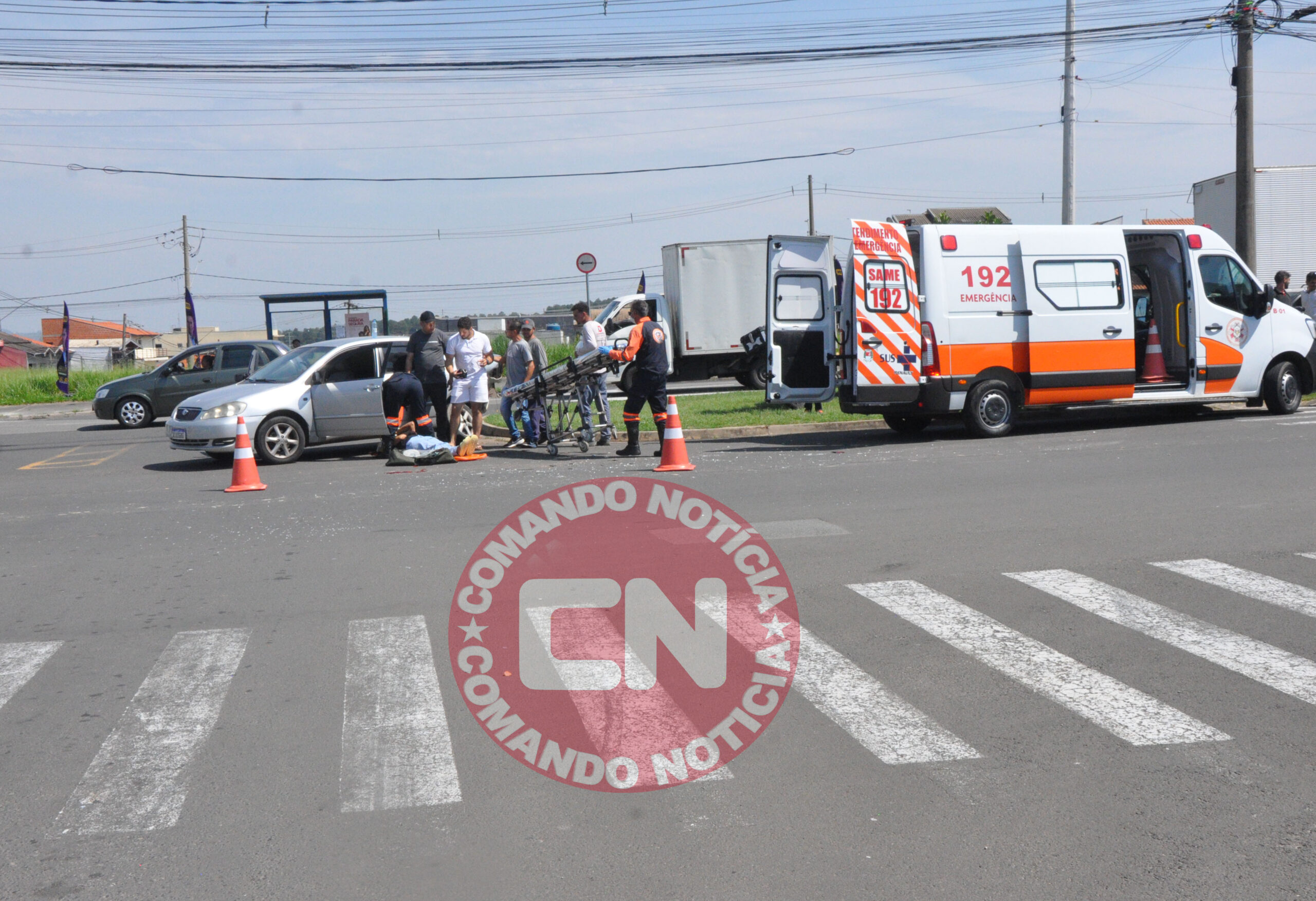 ColisÃo carros higienopolis 1