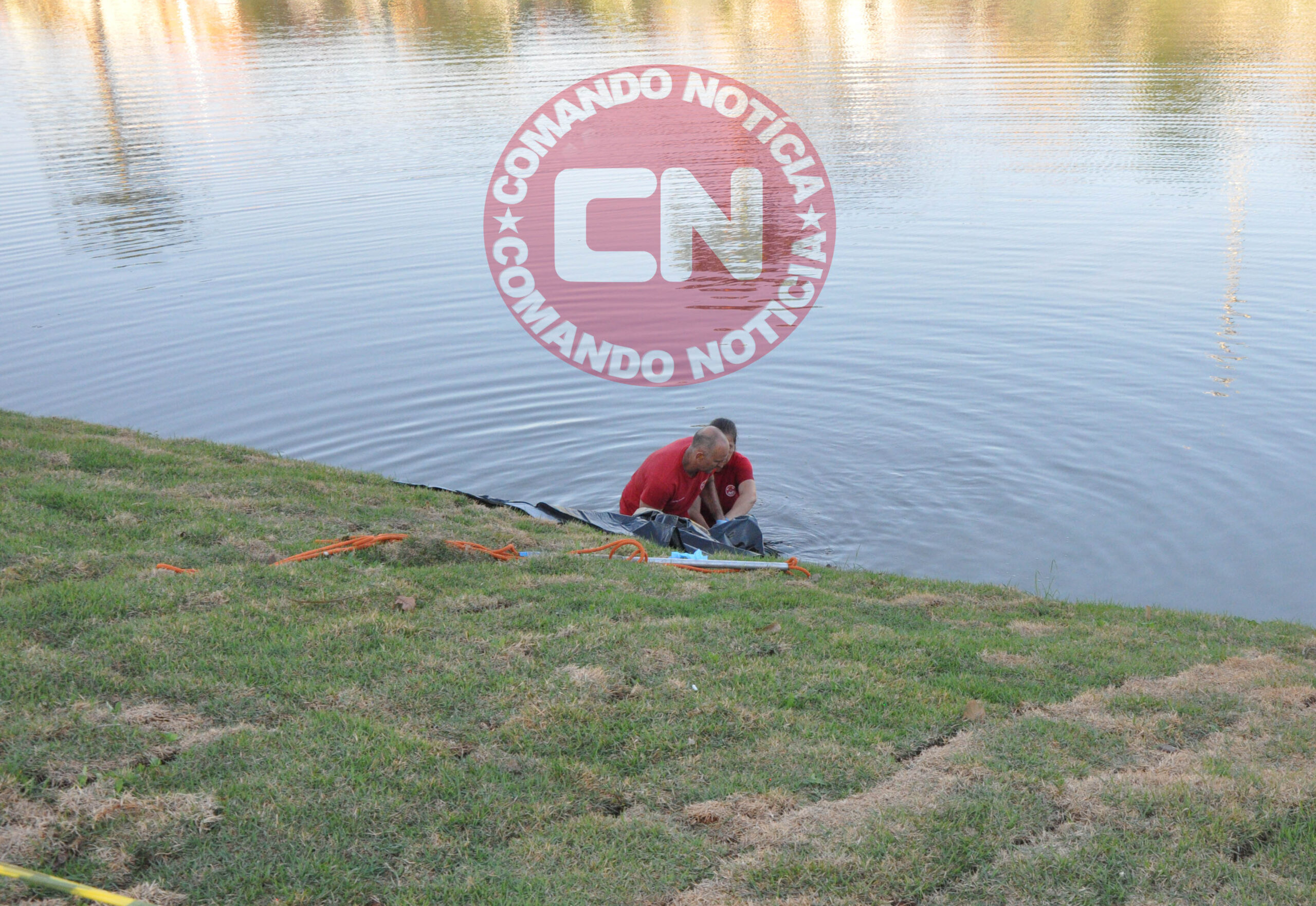 Corpo boiando lago pq ecologico 1