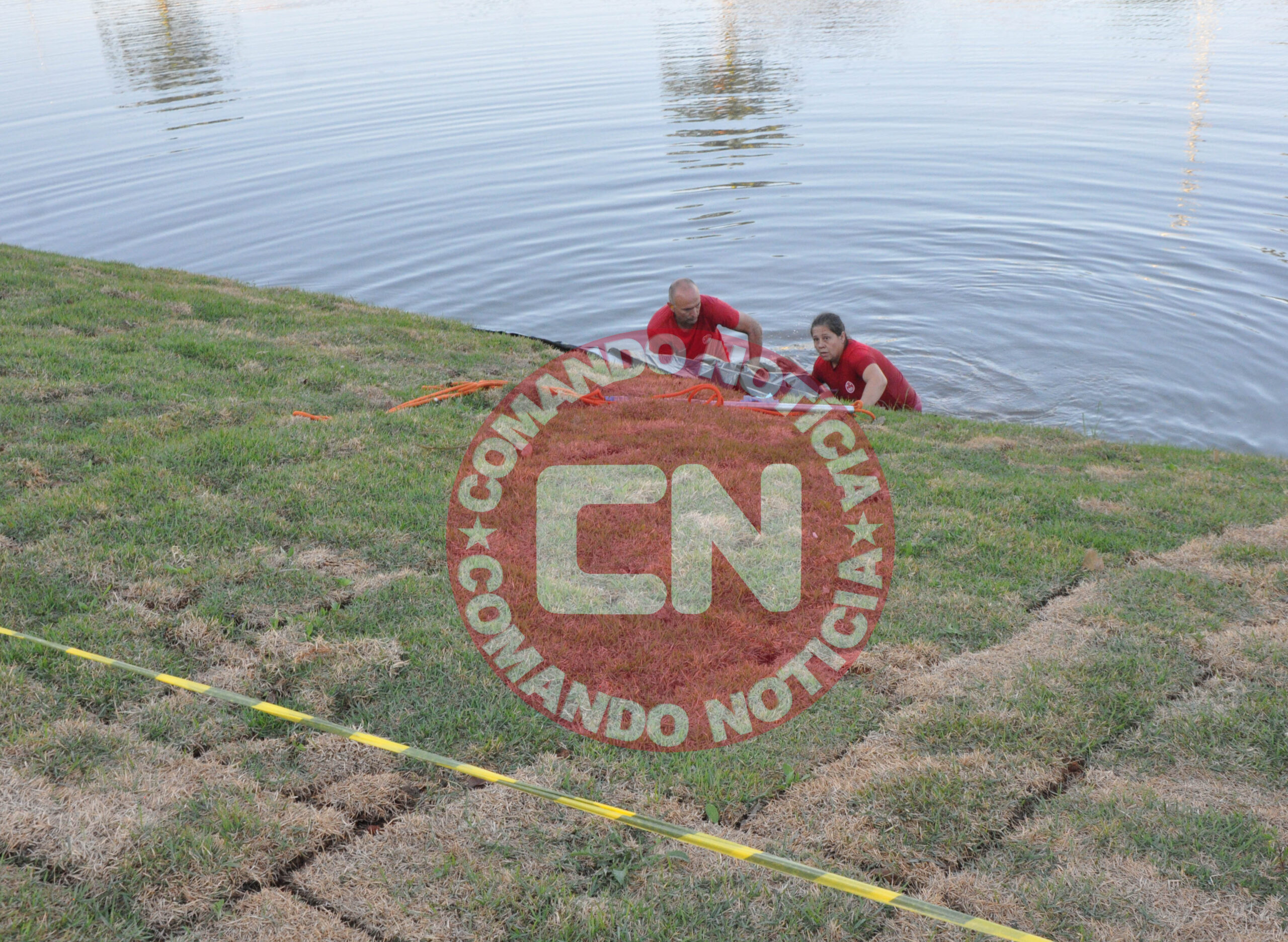 Corpo boiando lago pq ecologico 2