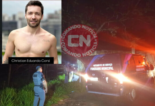 Corpo de cristhian localizdo itu