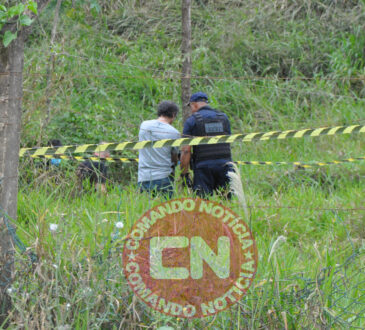 Corpo localizado estrada do badim 1