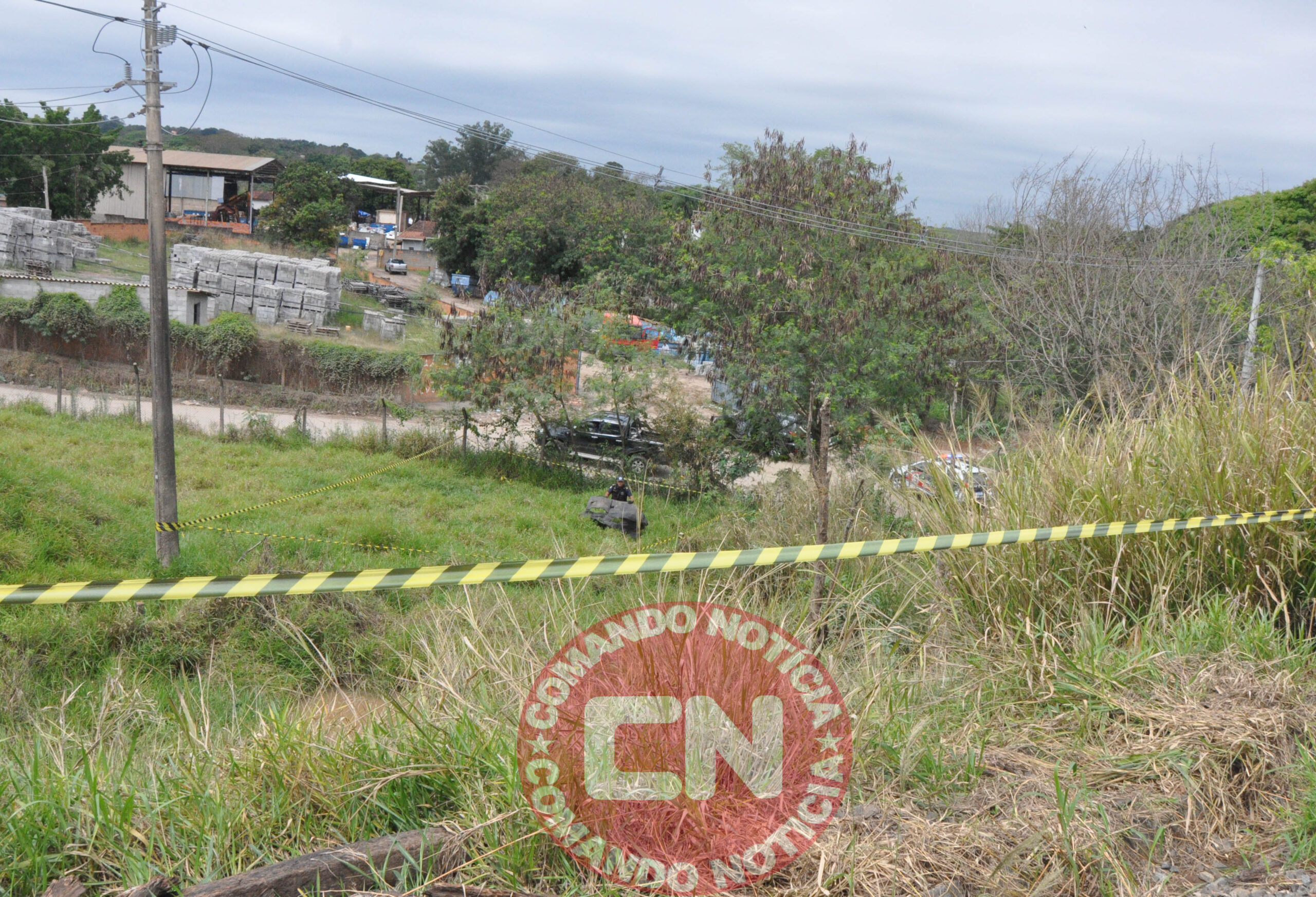 Corpo localizado estrada do badim 2
