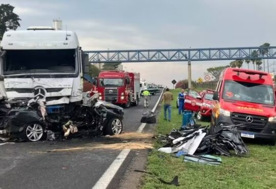 Fatal rodovia de paulinia