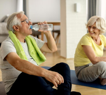Idade 60 anos beber agua magnific