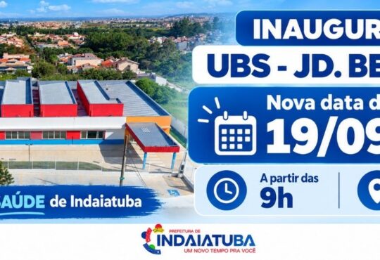 Nova arte inauguracao ubs do bela vista