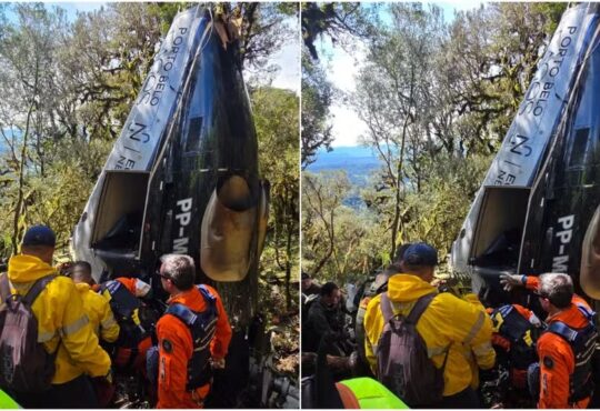 Queda de helicoptero rick bsc