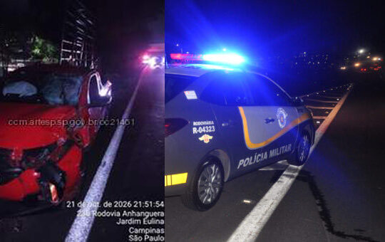 Atropelamemto fatal strada anhanguera campinas