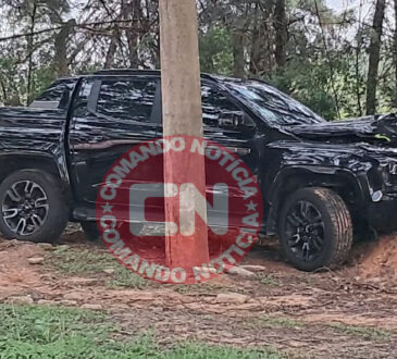 Caminhonete colide em arvore no pq indaia cópia