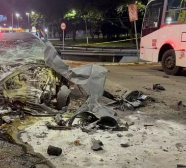 Carro bate em onibus duas pessoas morrem campinas pb