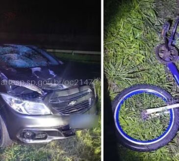 Ciclista morre em rodovia porto feliz