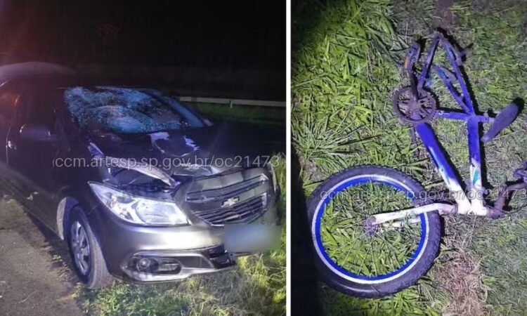 Ciclista morre em rodovia porto feliz