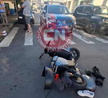 ColisÃo bike eletrica centro2