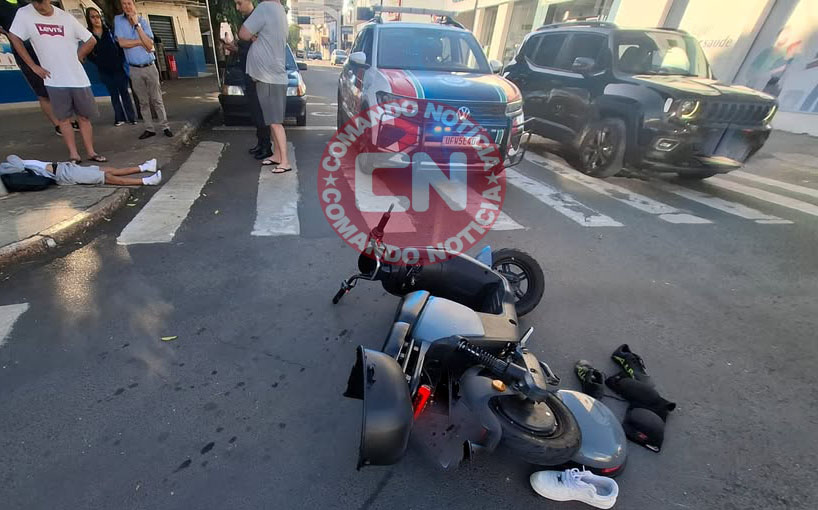 ColisÃo bike eletrica centro2