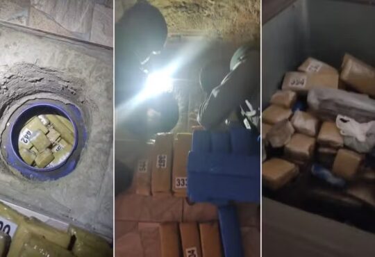 Drogas enterradas em campinas baep