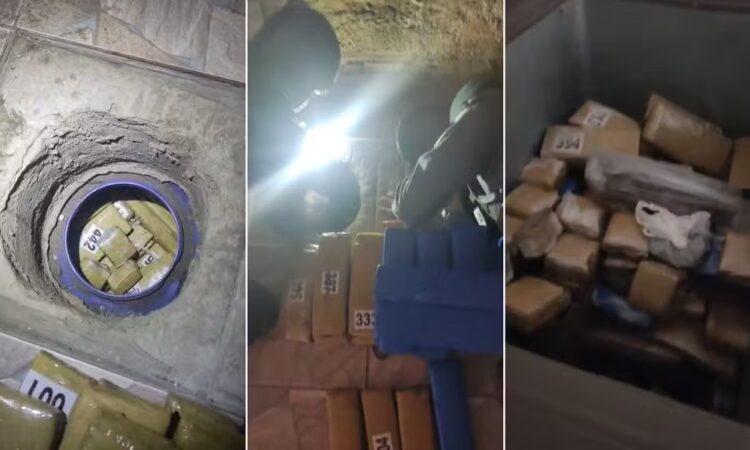 Drogas enterradas em campinas baep