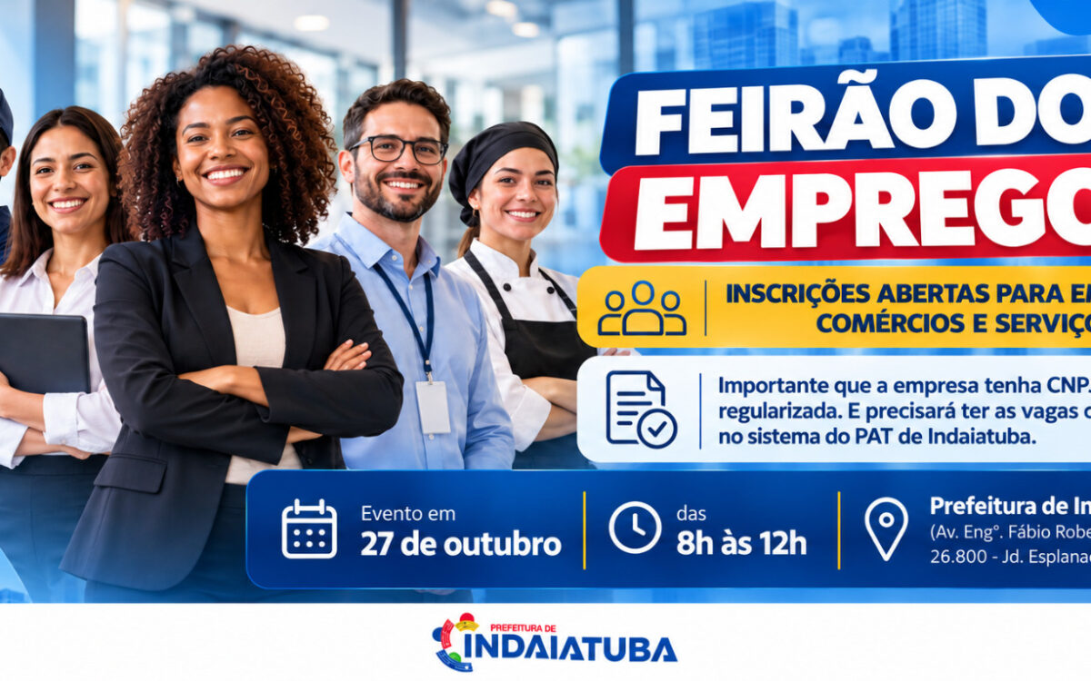 FeirÂo de emprego secom