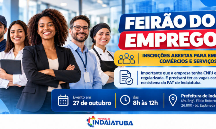 FeirÂo de emprego secom