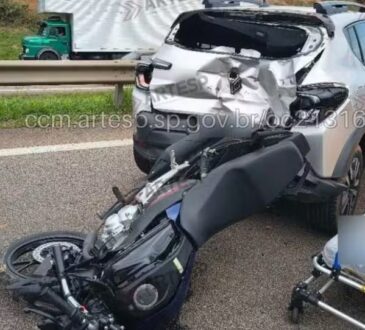 Morte motociclista sp 75 itu