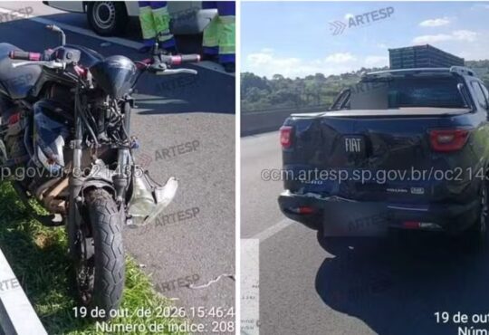 Motociclista fica gravemente ferido jundiai