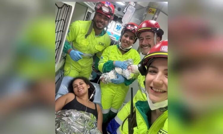 Parto ambulancia itatiba