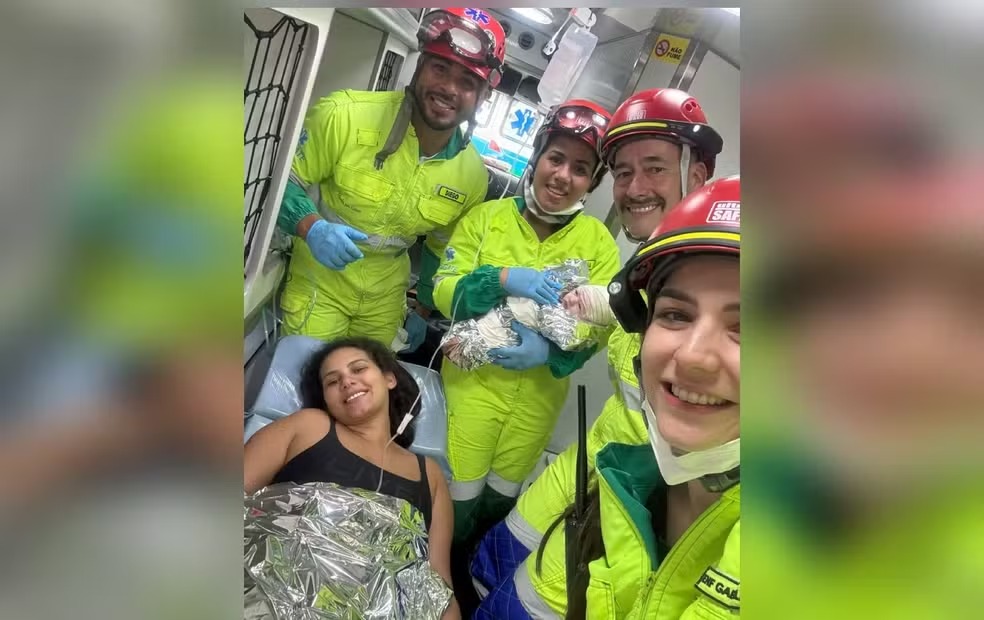 Parto ambulancia itatiba