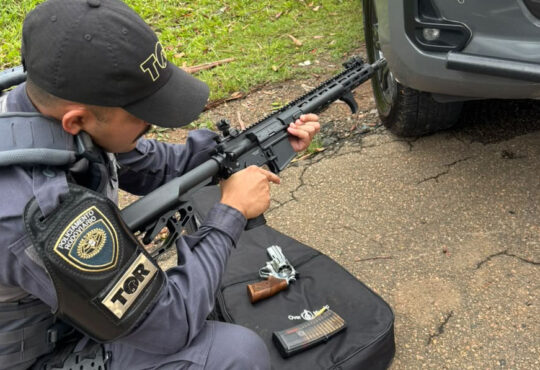 Pmr localiza fuzil miguel melhado