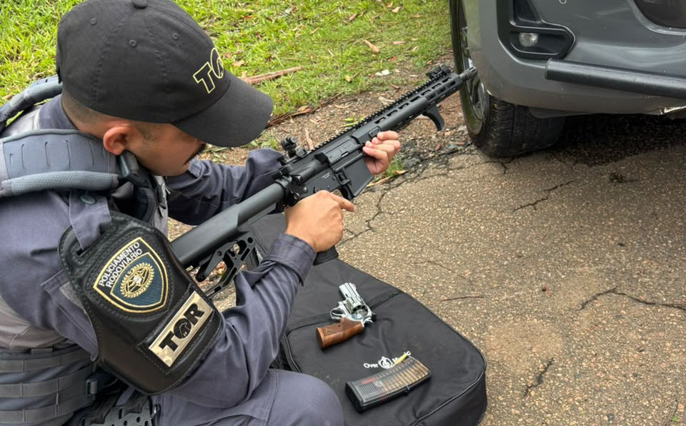 Pmr localiza fuzil miguel melhado