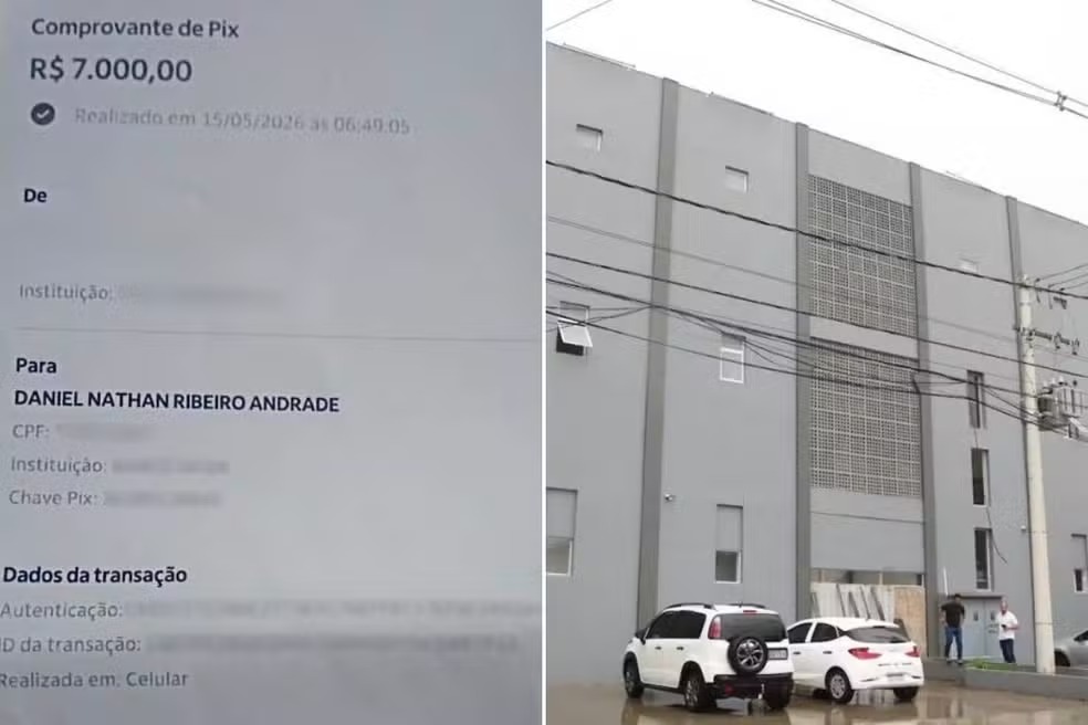 Transferencia pix iml santos